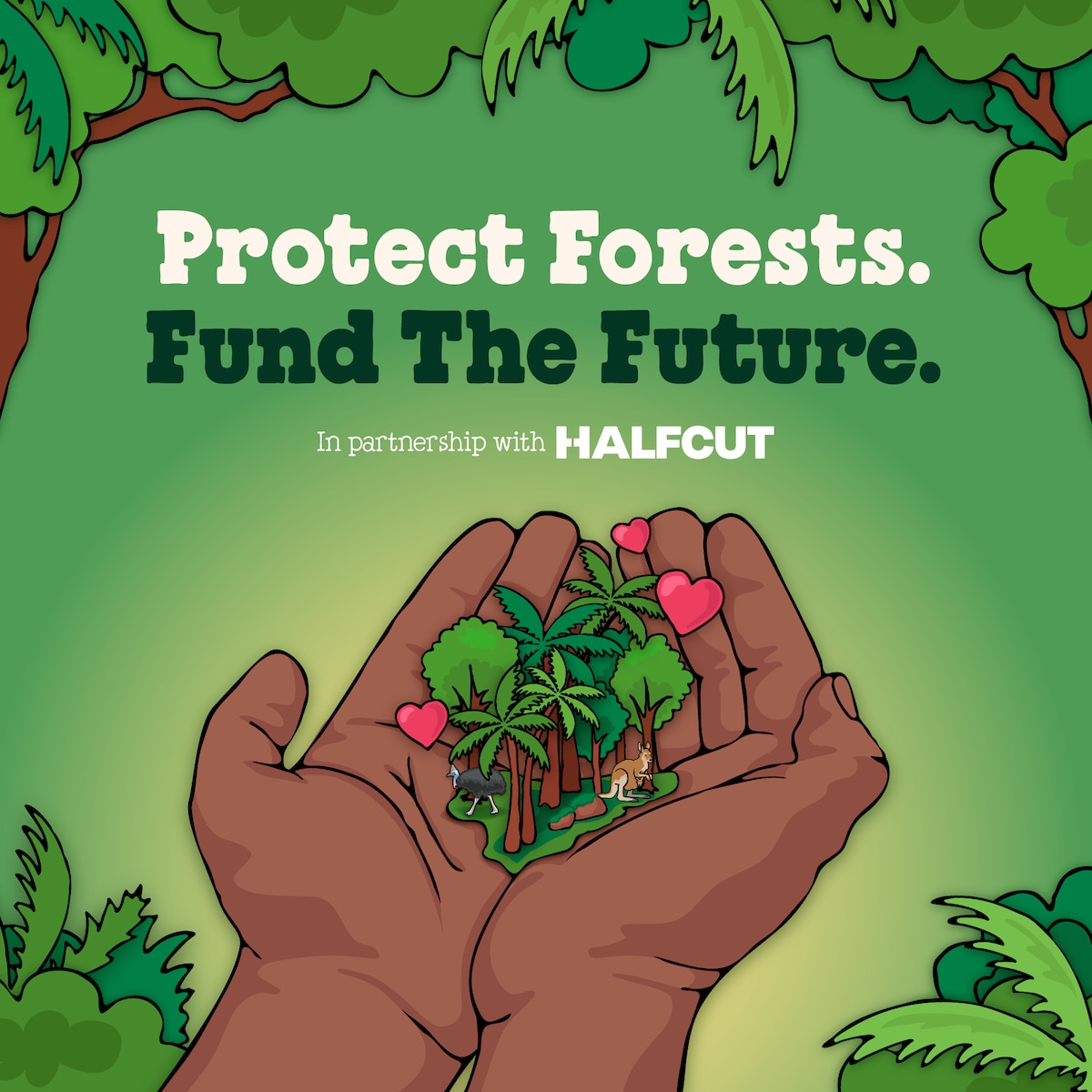 Protect Forests campaign illustration