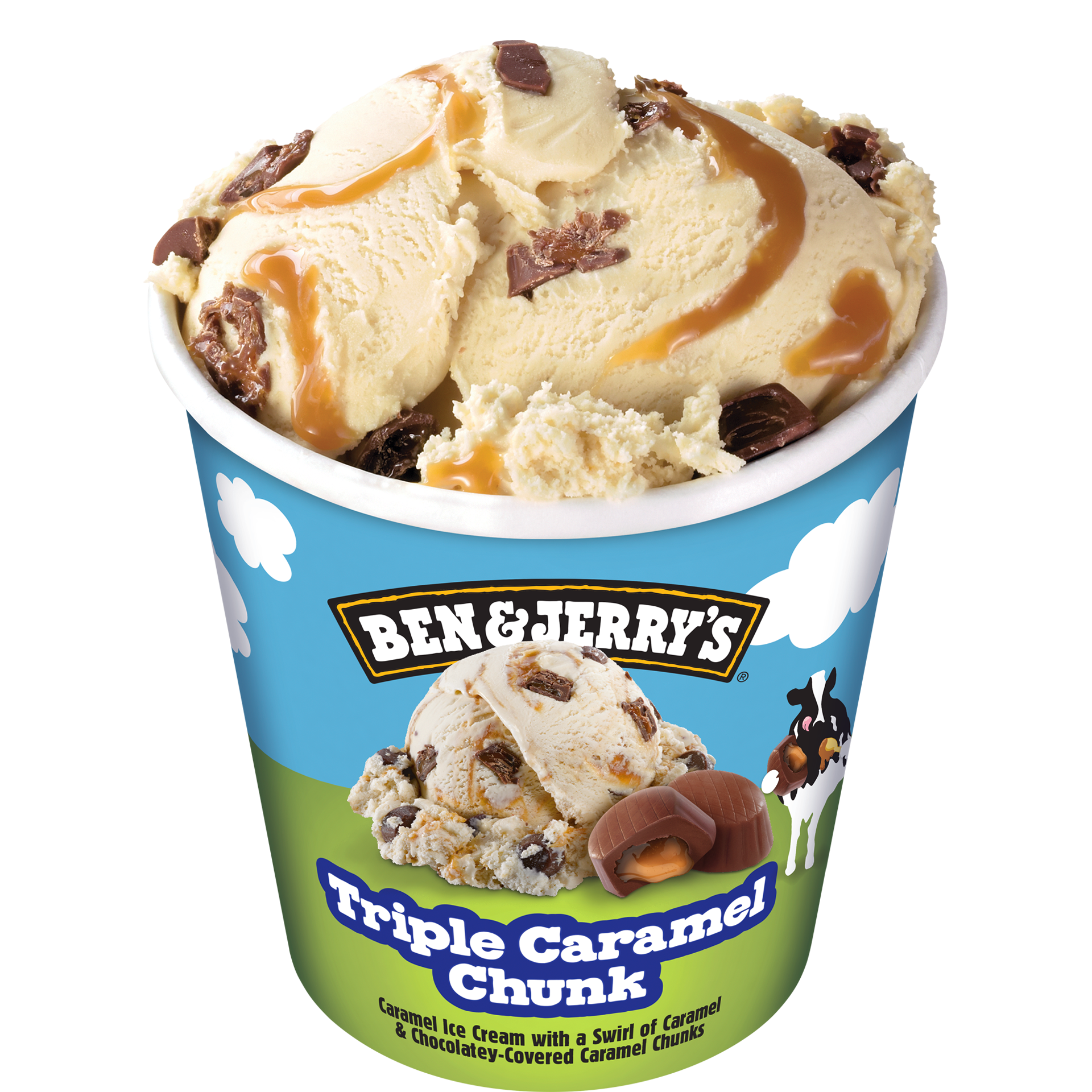 Triple Caramel Chunk Original Ice Cream Pints