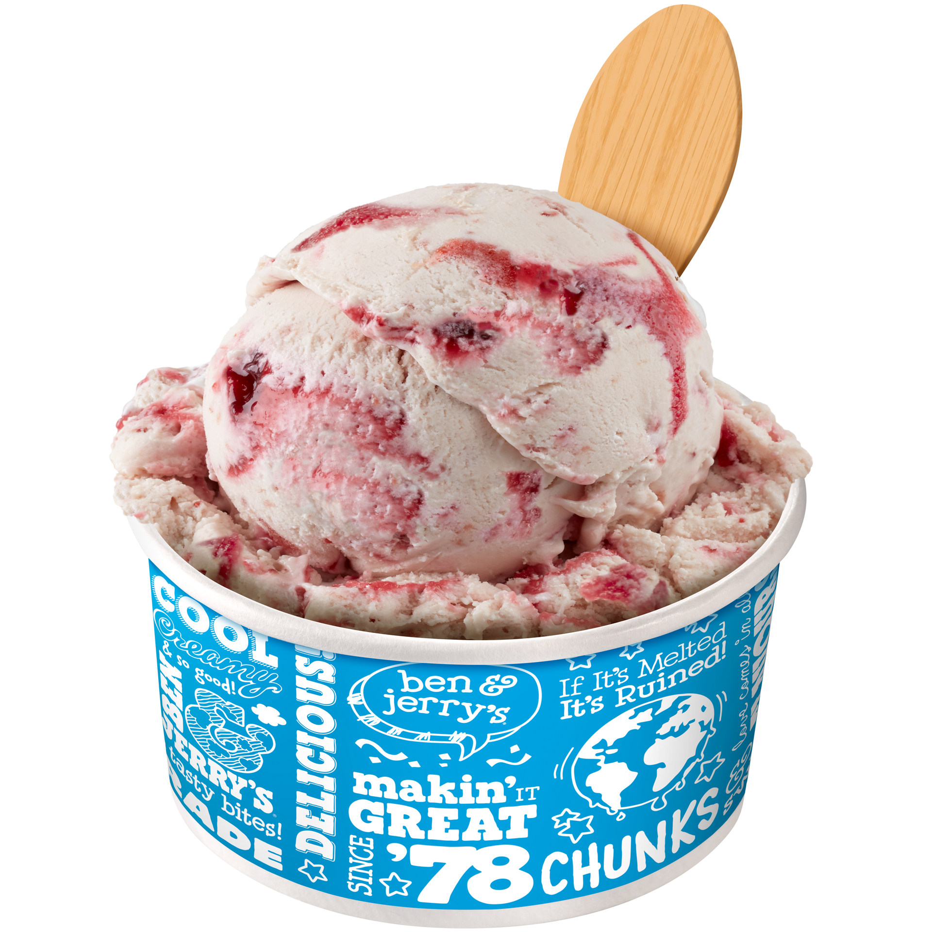 Strawberry Swirl Non-Dairy Oat in Scoop Shops