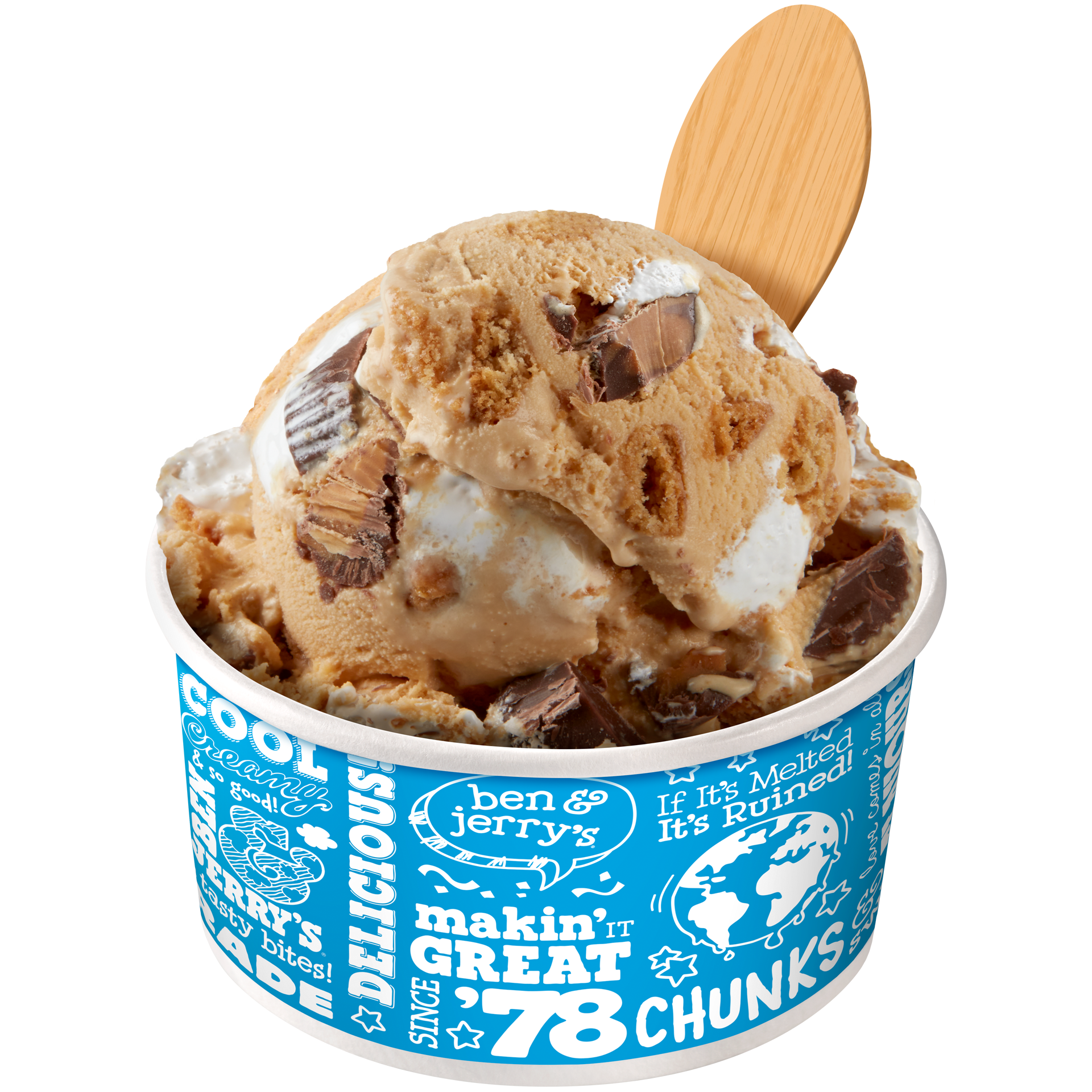 PB S'more Original Ice Cream in Scoop Shops